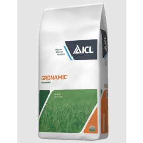   Gronamic Preseeder 8-12-8+6CaO+2,5MgO 25kg szerves anyag tartalmú trágya