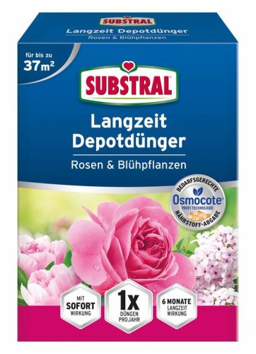 Substral Osmocote Hosszú Hatástartamú Trágya Rózsákhoz-És Virágzó Növ.-Hez 1,5kg