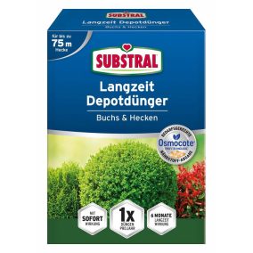   Substral Osmocote Trágya Buxus /Tuják/Fenyőfélék És Sövénynöv. Számára 1,5 Kg