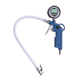 Scheppach Fújópisztoly digitális manométerrel