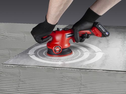 MONTOLIT Vibráló elektromos tapadókorong Battile Pro Li-ion 16V 2 Ah