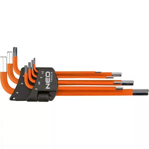 IMBUSZKULCS KLT.   7R.  1,5-6MM  NARANCS