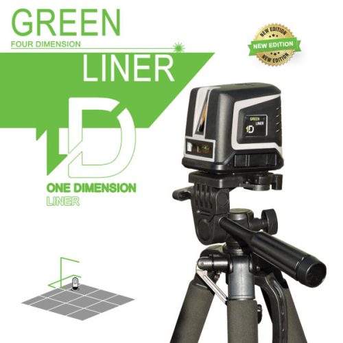 1D Green liner zöld szintező lézer