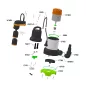 Elpumps szennyvíz szivattyú CT-3274 VF