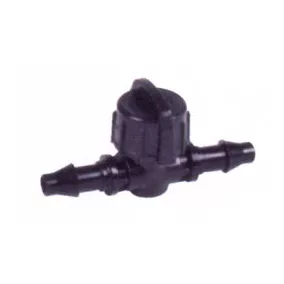   Elzárószelep 6/4mm-es csőhöz tömlővéges csatlakozással