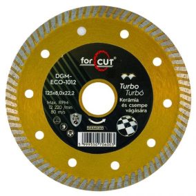   Flexmann For Cut gyémánttárcsa DGM-ECO 125x1,2x8x22,2 arany színű gránit,márvány