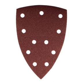   Flexmann For Cut delta tépőzáras csiszoló 98x148mm P80 11lyuk