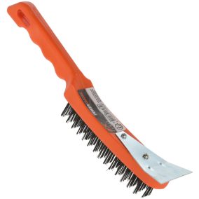 Drótkefe narancssárga