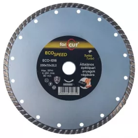   Flexmann for cut gyémánttárcsa 230x3.2x7x22.2mm turbo UNIVERZÁLIS