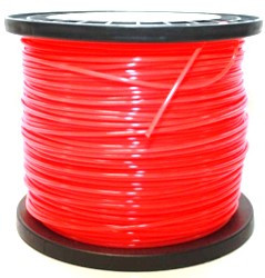 Műanyag vágószál 2,4mmx262m kör, profi, műanyag tekercs zöld