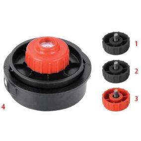 DAMILFEJ 109MM 3DB CSAVARRAL (1222)