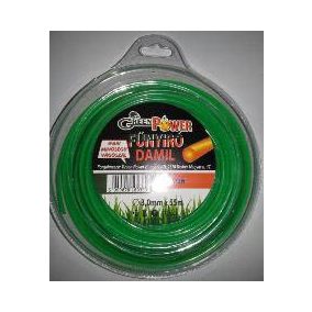 Műanyag vágószál 2,4mmx86m kör, műanyag tekercs 0,5 kg