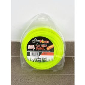 Műanyag vágószál 3mmx55m kör, műanyag tekercs 0,5 kg