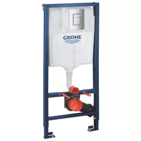   Grohe Rapid SL króm 3-az-1-ben WC szett, 1,13 méteres beépítési magasság