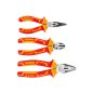 INGCO Szigetelt fogó készlet 3 részes 1000 V-ig szigetelt