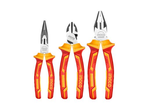 INGCO Szigetelt fogó készlet 3 részes 1000 V-ig szigetelt