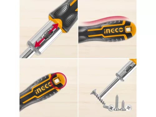 INGCO Racsnis csavarhúzó készlet 24 részes