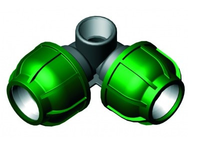 KPE BM könyök szórófejhez 25 x 25 x 1/2'