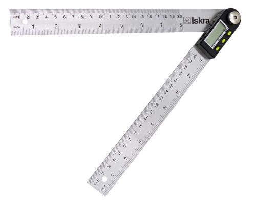 Iskra Digitális Szögmérő-Vonalzó 5422-200