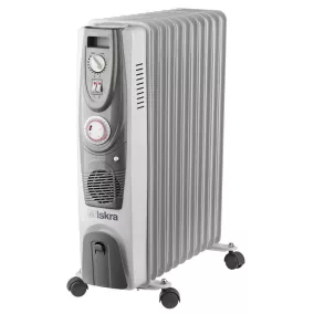 Iskra Olajradiátor Yl-B07ft-11 2500w Ventilátorral