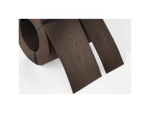 Univerzális szegély WOOD BORDER 130mm x 2,8mm x 10m barna