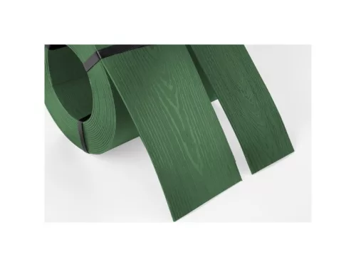 Univerzális szegély WOOD BORDER 130mm x 2,8mm x 10m zöld