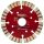 Flexmann For Cut Gyémánttárcsa PRO 115x3,0x12,8x22,2mm turbo Piros szegmentált