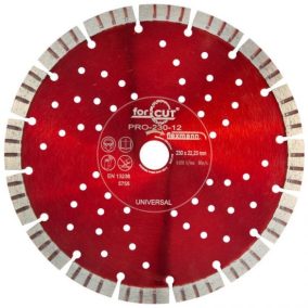   Flexmann Gyémántkorong Szegmentált PIROS 230x3.0x12x16x22,2