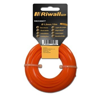 Riwall Damil 1,5 mm, Hossz 15m, Szögletes