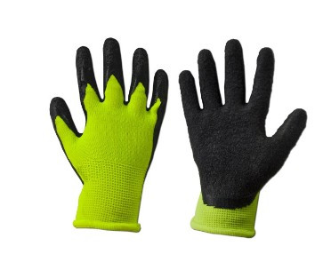 Védőkesztyű 2 LEMON, latex.