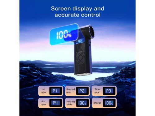 Légseprű 7,4 V 5.2Ah 120000 RPM