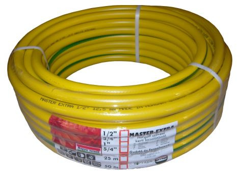 'Sárga kígyó' locsolótömlő csavarodásmentes duplaszöv. 1' 50 m/tek.