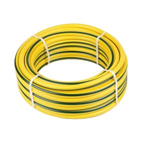   Sárga kígyó' locsolótömlő csavarodásmentes duplaszöv. 1/2' 50 m/tek.