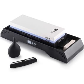   Fenőkő szett, #2000/10000 (JIS) + állvány + élszögtartó + tisztítókő +