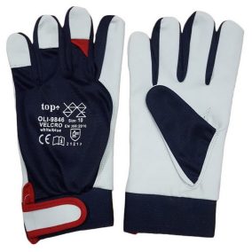   TOP LASAV (OLI-9846 VELCRO) báránybőr védőkesztyű 10 (8-11)