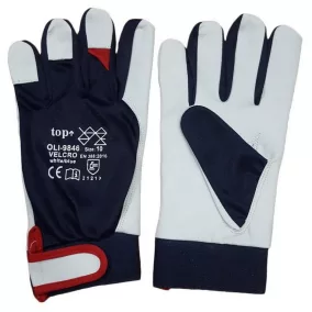   TOP LASAV (OLI-9846 VELCRO) báránybőr védőkesztyű 10 (8-11)