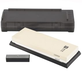   Fenőkő szett, #3000/10000 + állvány (tárolódoboz) + gyémánt tisztító