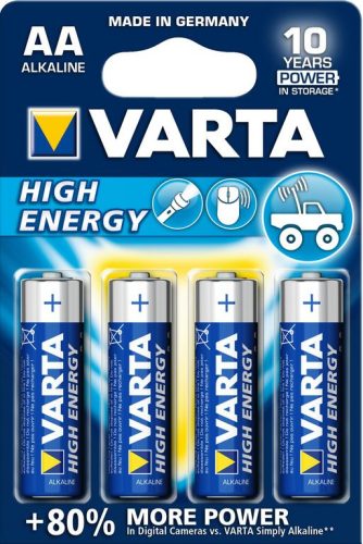 VARTA Longlife Power alkáli elem AA B4
