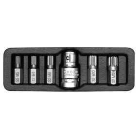 Yato Bit Klt. 6 R. Spline M5-M12 L=30mm 1/2 Col