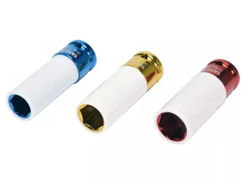 YATO Dugókulcs készlet könnyűfém felnikhez 3 részes (17-19-21mm) CrMo