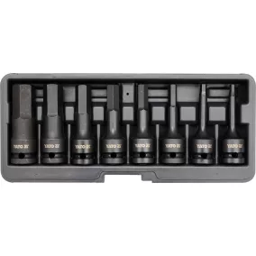   Yato Bit Dugókulcs Készlet Gépi Imbusz 1/2 Col 8 Részes 6-19 mm