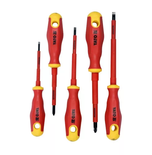 Yato Csavarhúzó Klt. Szigetelt 5 Részes 1000v