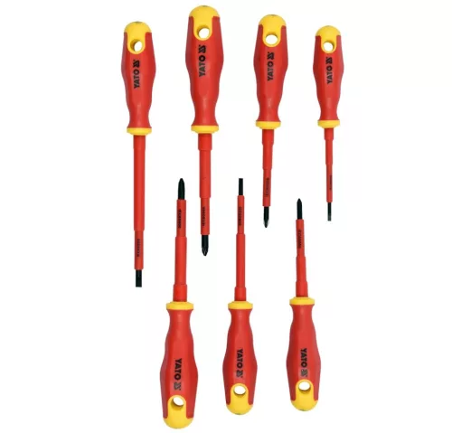 Yato Csavarhúzó Klt. Szigetelt 7 Részes 1000v ~