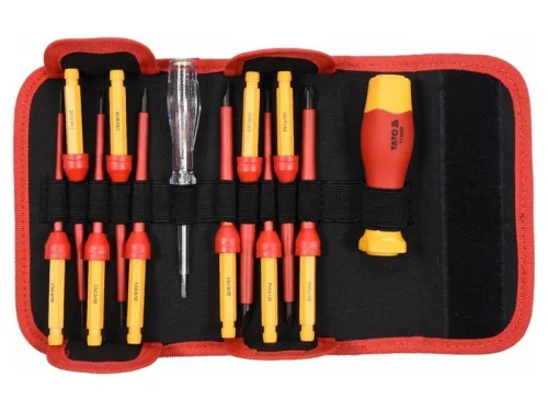 Yato Csavarhúzó Klt. Szigetelt 12 Részes 1000v