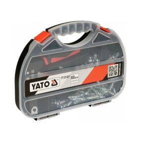 Yato Molly Fogó Üreges Bővítőcsavarokhoz + 60 Db Csavar