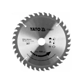 YATO Fűrésztárcsa fához 160 x 20 x 1,5 mm / 36T