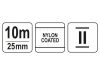 Yato mérőszalag 10m x 25mm