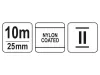 Yato mérőszalag 10m x 25mm