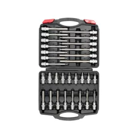   YATO Bit dugókulcs készlet 30 részes Imbusz 1/2' 5-19 mm CrV