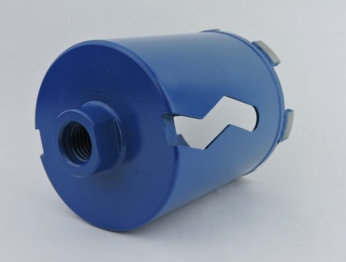 Zenesis gyémánt dobozfúró 82x90mm M16 beton,vasbeton